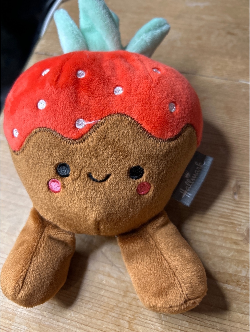 Hallmark Plush Strawberry Chocolate Covered Character